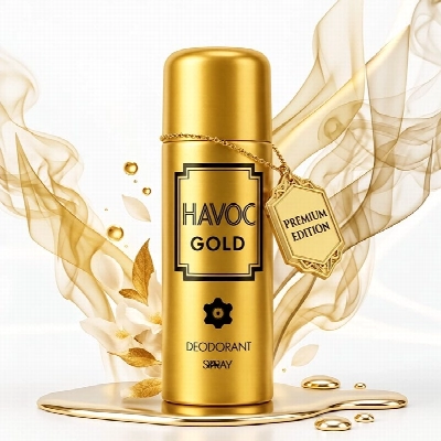HAVOCK GOLD BODY SPRAY 200ML