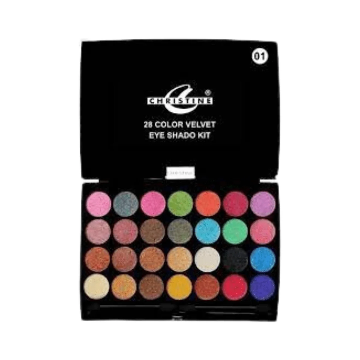 CHRISTINE VELVET 28COLORS EYESHADES KIT
