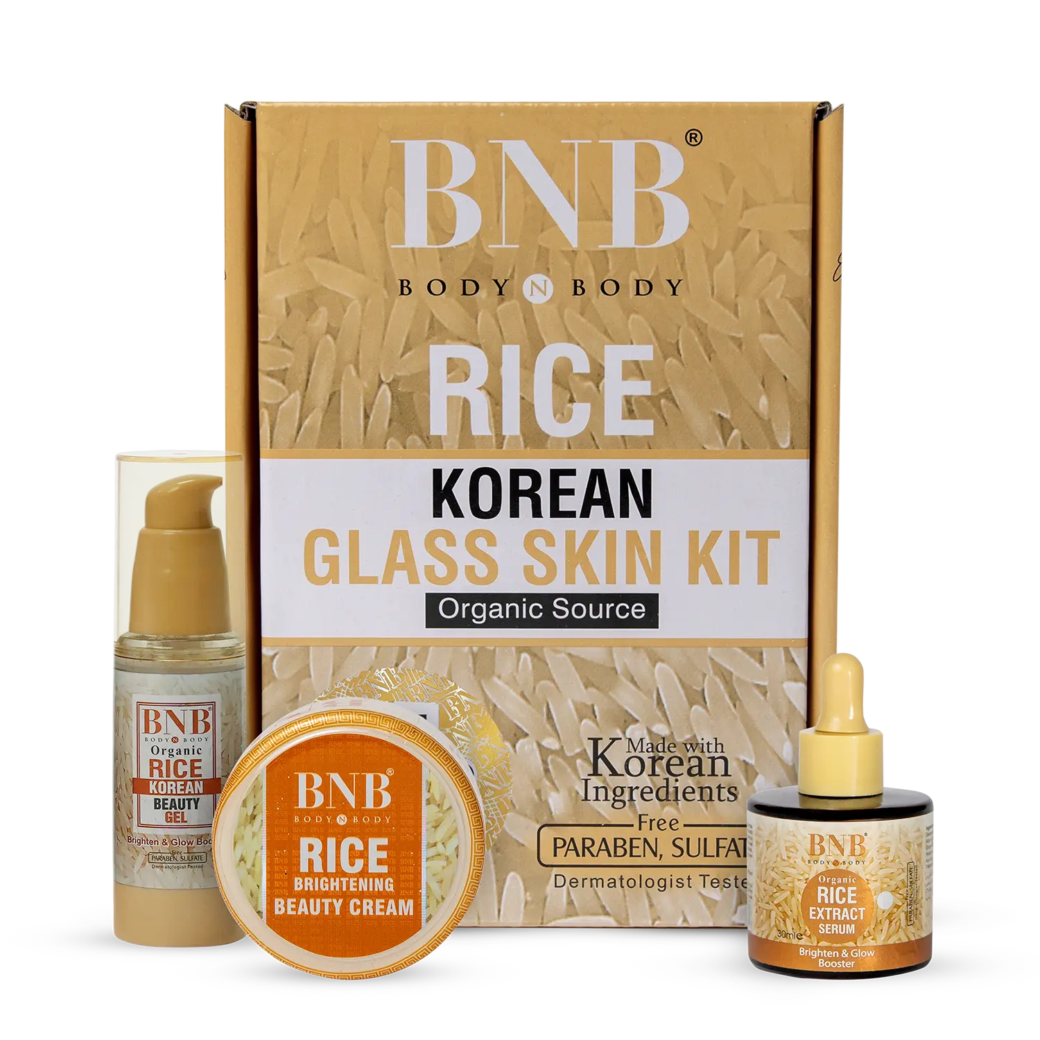 BNB RICE GLOW KIT