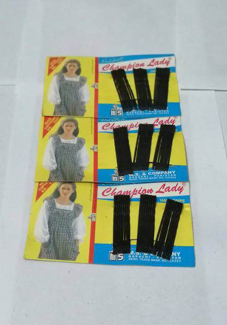CHAMPION BLACK PIN PATA